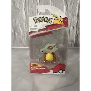 Pokemon Cubone Battle Figure 2" Jazwares Sealed New In Package NIP